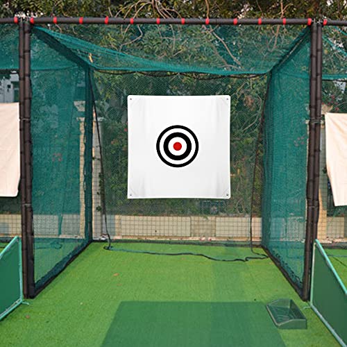ASENVER 58" x 58" Golf Target Cloth - Hitting Practice Target for Indoor/Outdoor Training (White) - Image 2