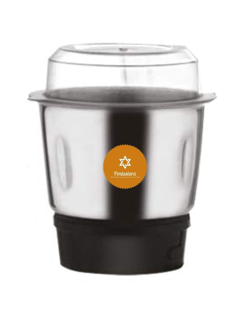 pentastara® -Chutney(small) Jar Suitable For-Bajaj, PREETHII, MORPHY Richards, SUMEET, GANGA,(400ml capacity) - Image 1