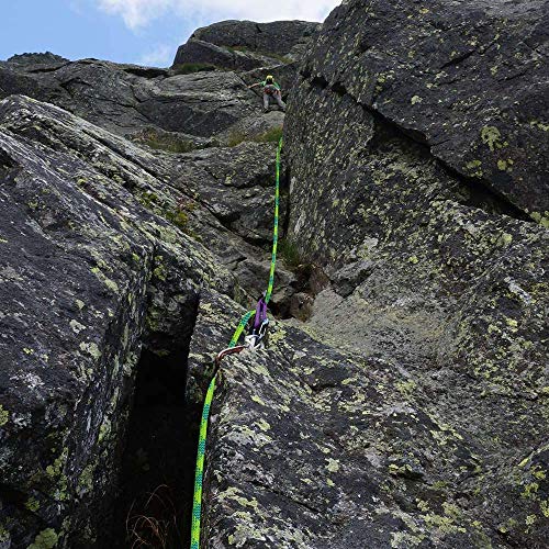 X XBEN 10.5 mm UIAA Dynamic Climbing Rope 35M(115ft), Safety Nylon Kernmantle Rope for Rock Climbing, Tree Climbing, Ice Climbing, Mountaineering, Rappelling, Rescue and Arborist Climbing - Image 5