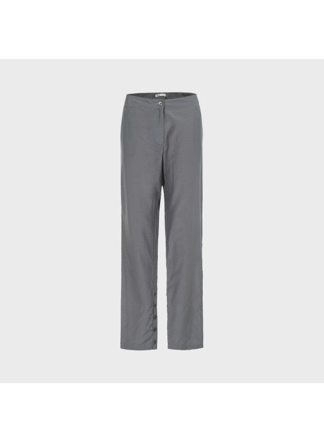 Zara Women'S Tapered Design Solid Color Soft Minimalist Street Outdoor Trendy Pants - Image 2