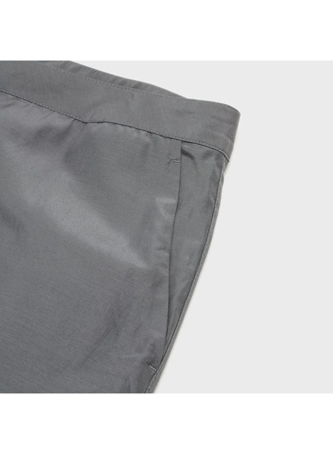 Zara Women'S Tapered Design Solid Color Soft Minimalist Street Outdoor Trendy Pants - Image 5