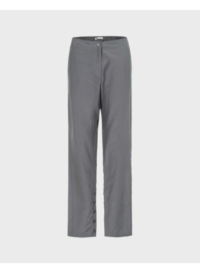 Zara Women'S Tapered Design Solid Color Soft Minimalist Street Outdoor Trendy Pants - Image 1