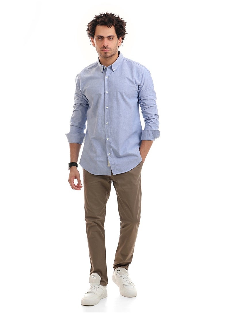 DOTT - Slim Fit Oxford Shirt - Image 1