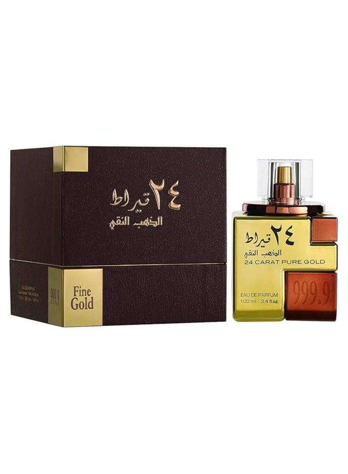 Lattafa 24 Carat Pure Perfume Eau de Parfum 100ml