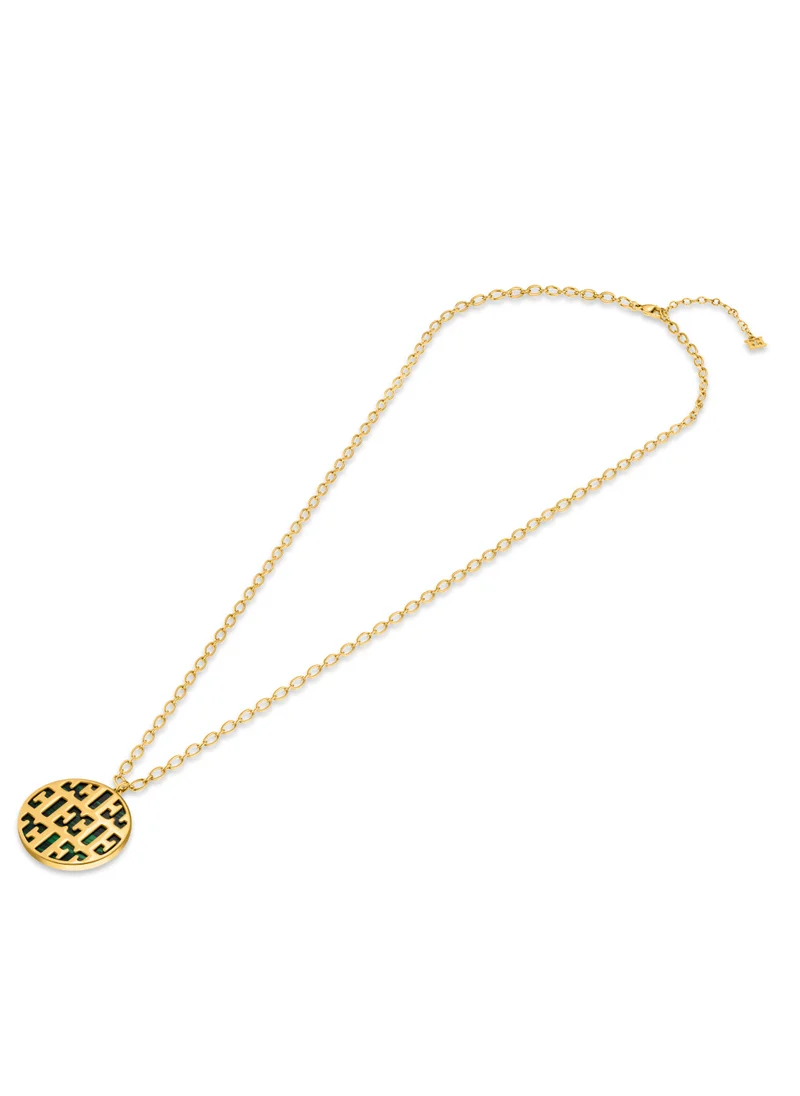 إسكادا Linda gold plated necklace for women