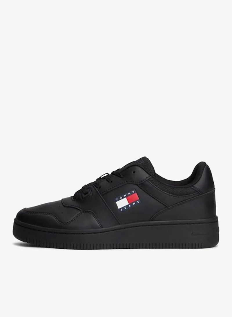 Tommy Jeans  Logo Cleat Basketball Sneakers With Leather for Men | Best Price UAE