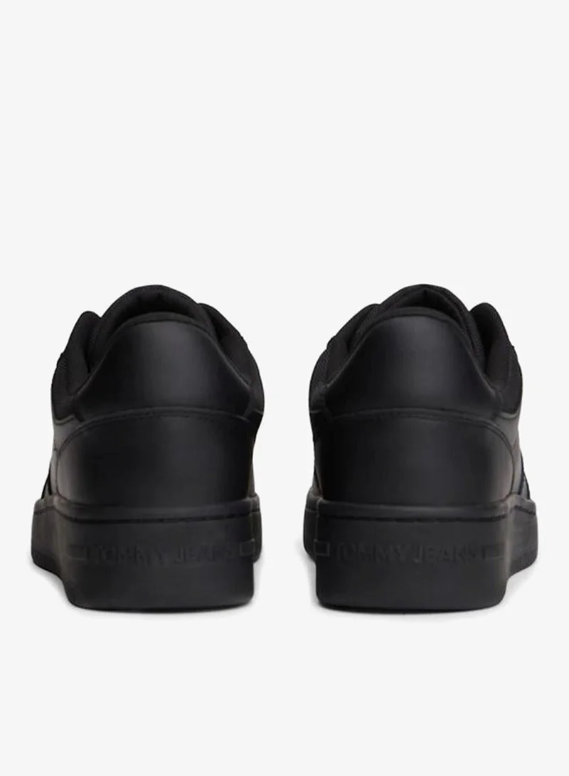 Tommy Jeans  Logo Cleat Basketball Sneakers With Leather for Men | Best Price UAE