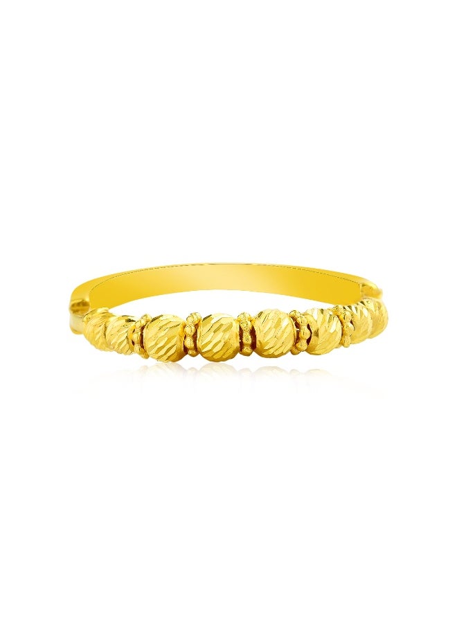 BAFLEH JEWELLERY A Perfect Gift in Gold 22kt Ball Ring for Her  - Image 1