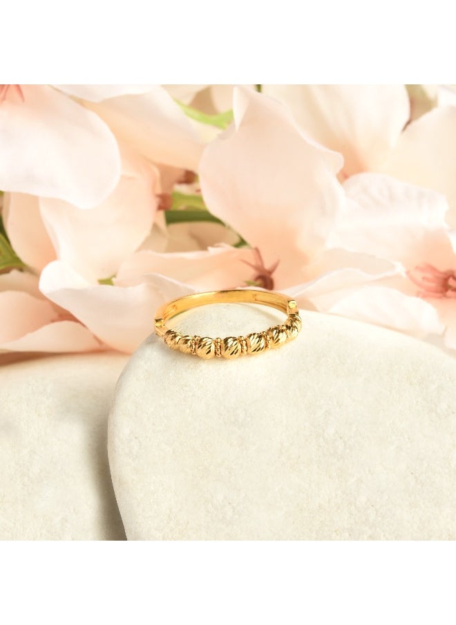 BAFLEH JEWELLERY A Perfect Gift in Gold 22kt Ball Ring for Her  - Image 3