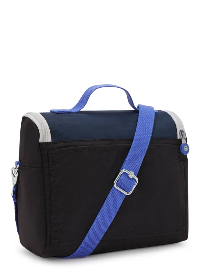 كيبلينغ كيشيرو حقيبة غداء كبيرة بلوك حقيقي (مع جيب عربة)