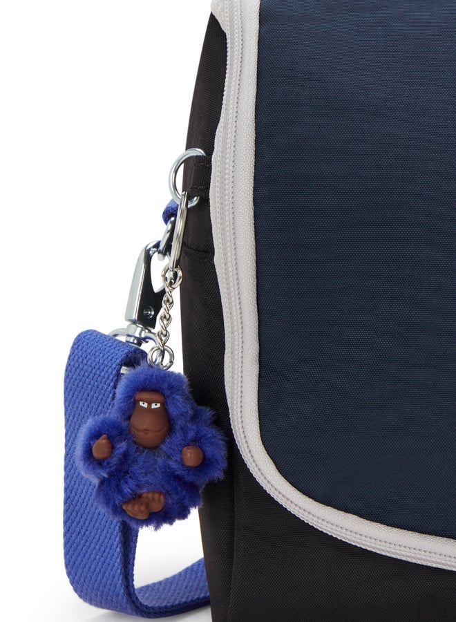 كيبلينغ كيشيرو حقيبة غداء كبيرة بلوك حقيقي (مع جيب عربة) - Image 5