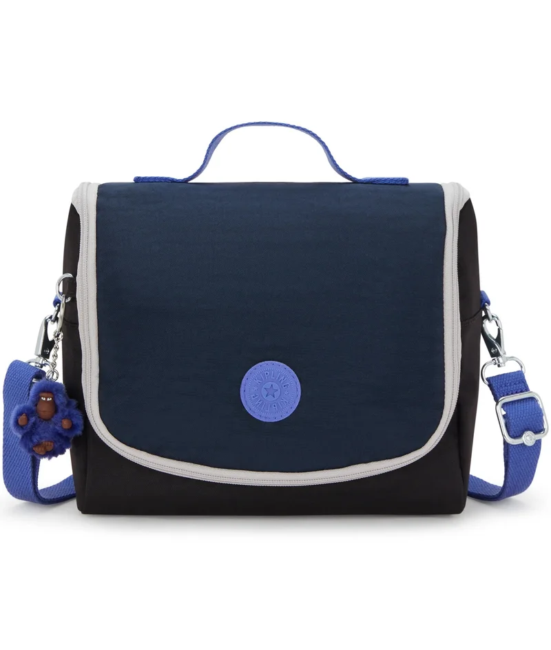 كيبلينغ كيشيرو حقيبة غداء كبيرة بلوك حقيقي (مع جيب عربة)