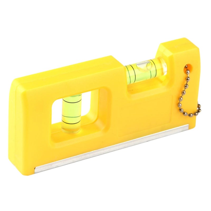 Magnetic Portable Bubble Level Tool with Hanging Chain for DIY Carpentry Construction - Image 2