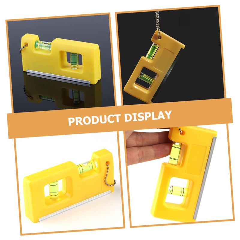 Magnetic Portable Bubble Level Tool with Hanging Chain for DIY Carpentry Construction - Image 4