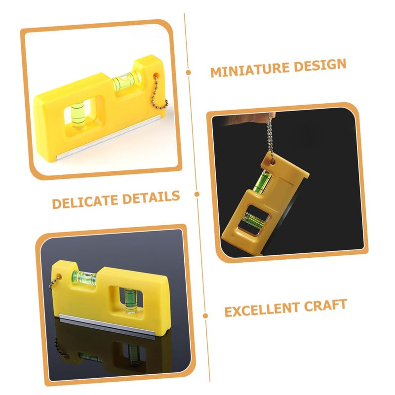 Magnetic Portable Bubble Level Tool with Hanging Chain for DIY Carpentry Construction - Image 5
