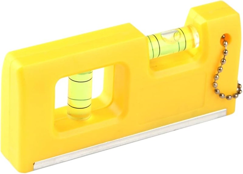 Magnetic Portable Bubble Level Tool with Hanging Chain for DIY Carpentry Construction - Image 1