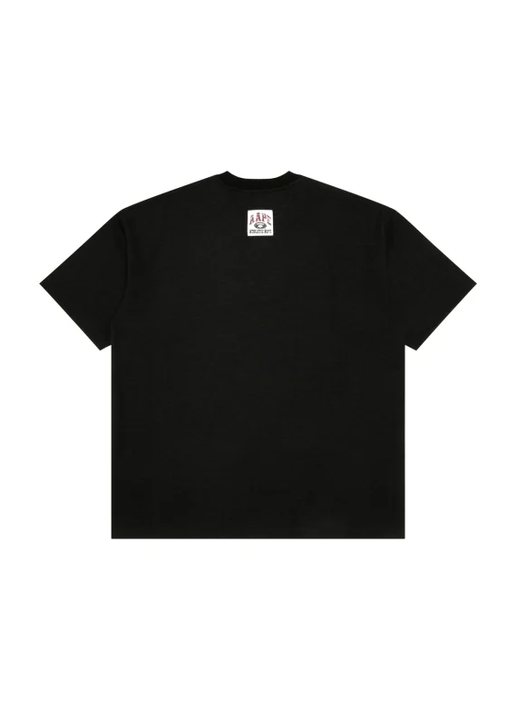 AAPE AAPEUNVS moonface college tee