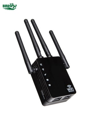 5G/2.4G 1200Mbps WiFi Range Extender WiFi Repeater With 2 Ethernet Ports EU Plug Black - pzsku/ZF6CE01EDC8F1A827762FZ/45/_/1738712041/8a9f8a7e-5f0b-4823-87ae-e9de98e6c9d4