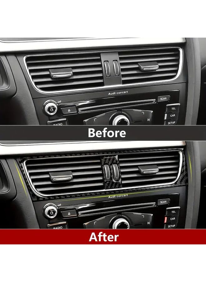 Left Drive Carbon Fiber Air Vent Cover Sticker For Car Interior Accessories - Image 2