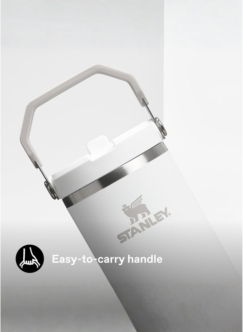 Stanley IceFlow 2.0 Fast Flow 30 oz Insulated Stainless Steel Tumbler with Handle – Leakproof BPA-Free Water Bottle with Twist-On Angled Spout Lid, Frost - Image 5
