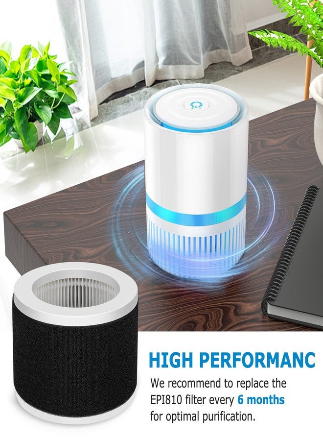 إيزينجو فلتر بديل EPI810 متوافق مع أجهزة تنقية الهواء KOIOS وMOOKA وMEGAWISE EPI810، مع فلتر HEPA ثلاثي في واحد لفلتر Mooka EPI810، عبوة من قطعتين - Image 4