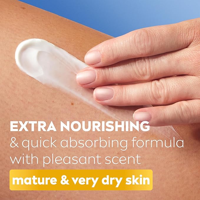 NIVEA Q10 60 Mature Skin Body Lotion 400ml Nourishing Firming Cream with Q10 and Argan Oil NIVEA 72H Moisturising Cream for Ageing and Mature Skin - Image 5