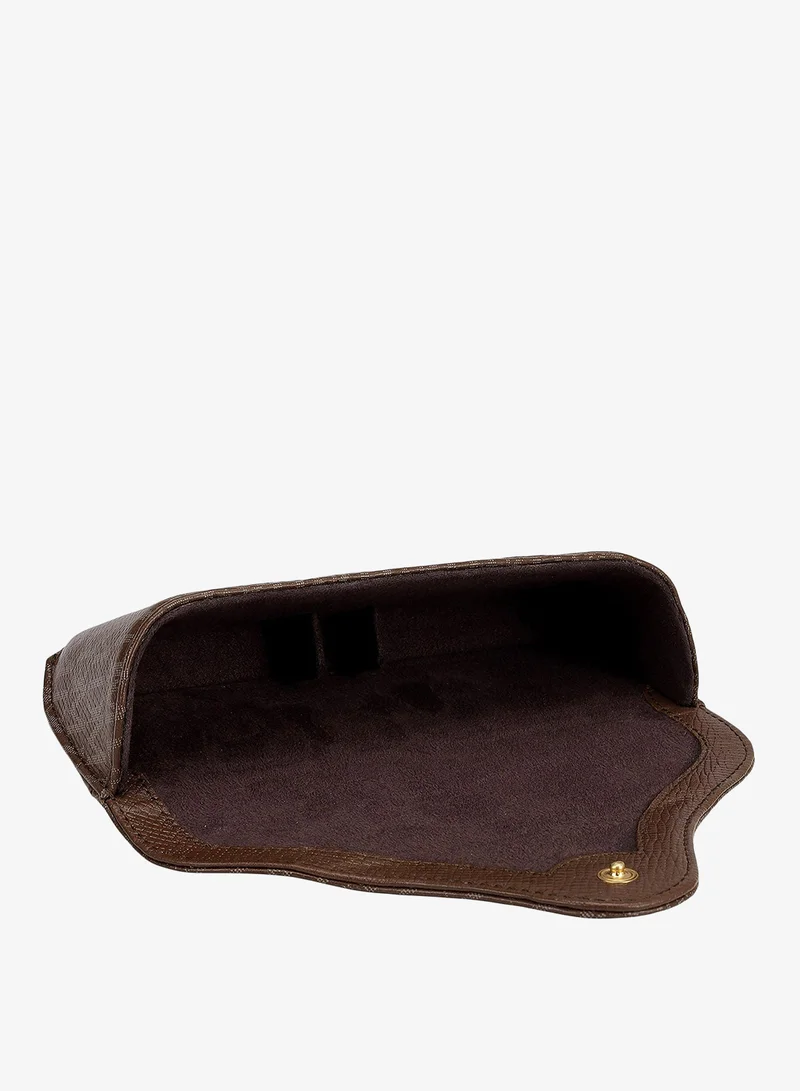 Da Milano Monogram Leather Spectacle Case - Date