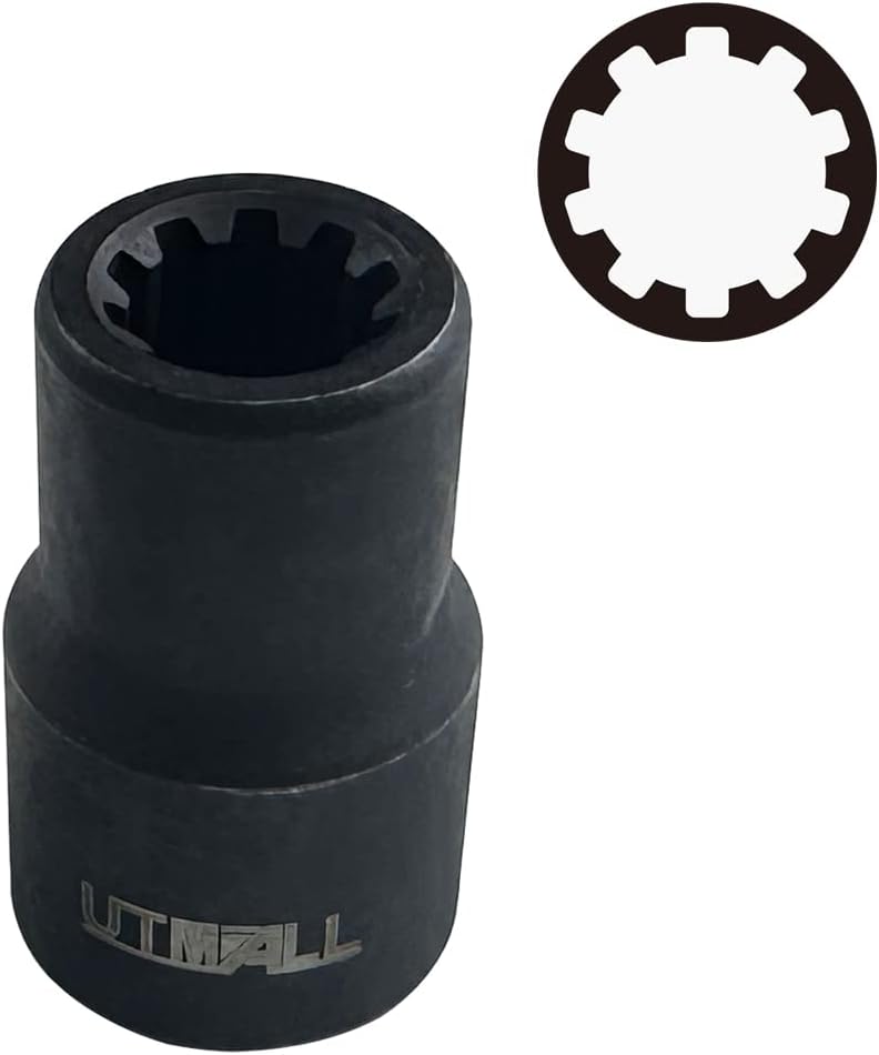 UTMALL 10 Point Brake Caliper Socket for Audi Q7, VW Touareg, and Porsche - Image 1