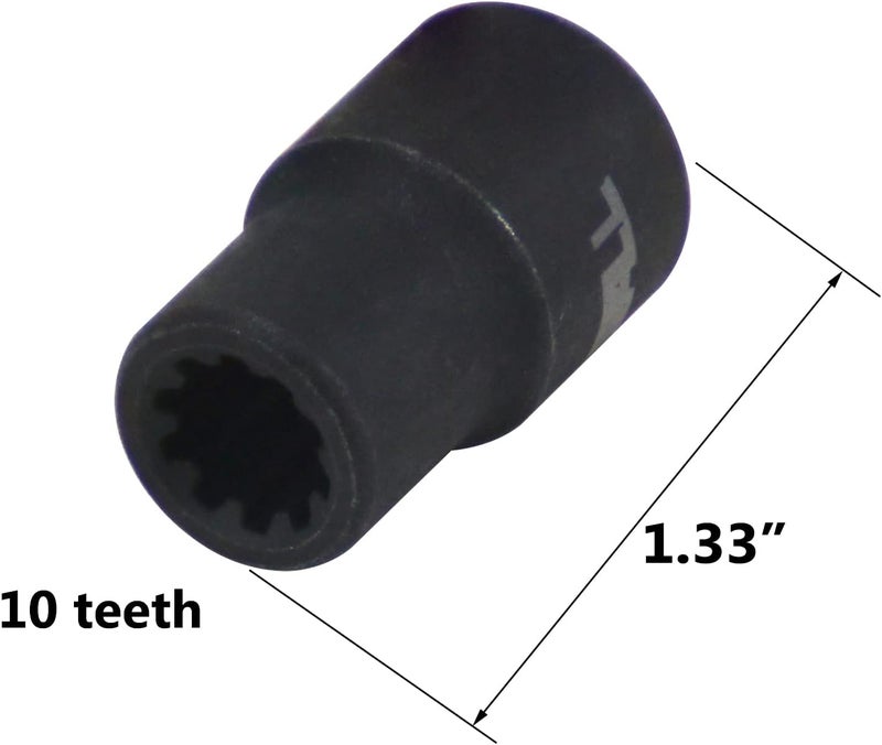 UTMALL 10 Point Brake Caliper Socket for Audi Q7, VW Touareg, and Porsche - Image 4