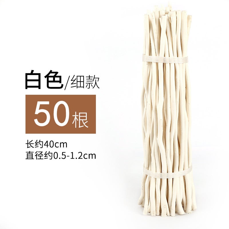 Kindergarten Environmental Creation Materials Dry Branches Decoration Log Color Tree Trunk Branches Wooden Sticks Wooden Strips Willow Branches Art Area Hangings - Image 1