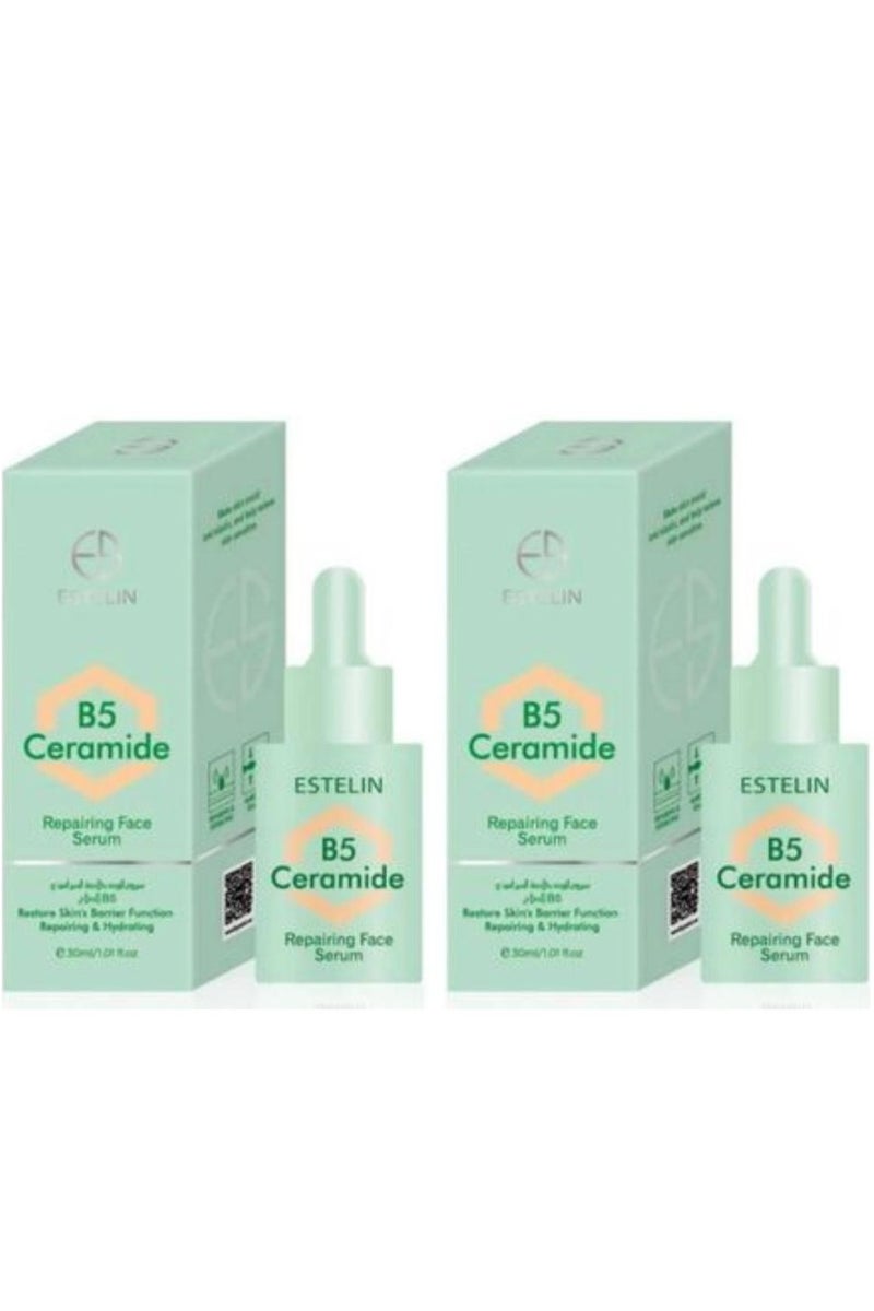ESTELIN B5 Ceramide Repairing Face Serum 30 ml 2 pcs
