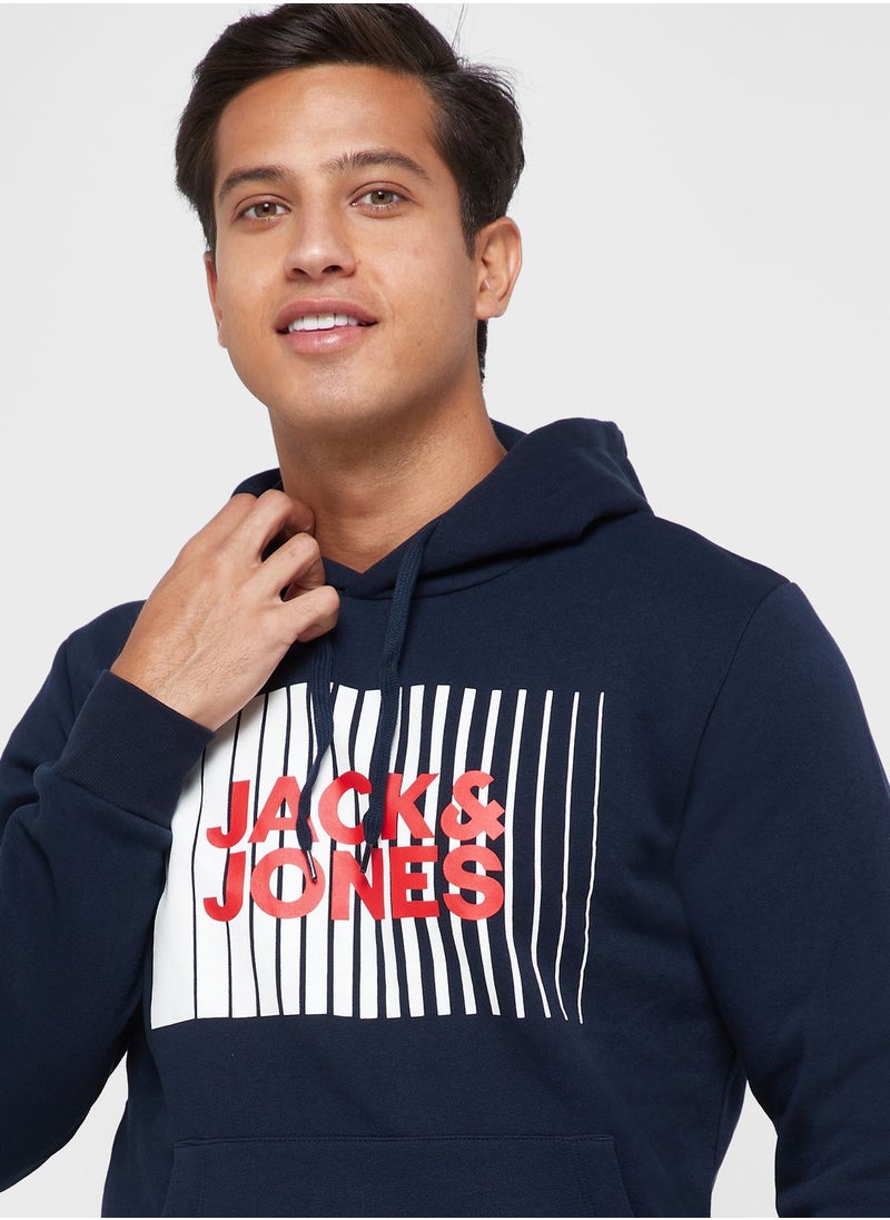 JACK & JONES - Logo Hoodie - Image 1