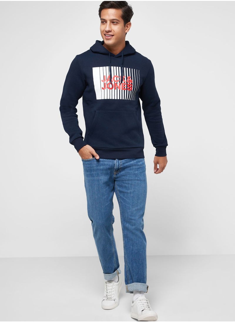 JACK & JONES - Logo Hoodie - Image 1