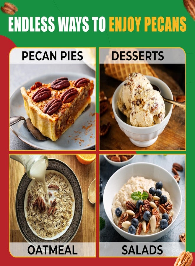 We Got Nuts Two Pounds Of Pecans Raw, Whole, Shelled, Raw, Natural, No Preservatives Added, Non-GMO, NO PPO, 100% Natural We Got Nuts - Image 2