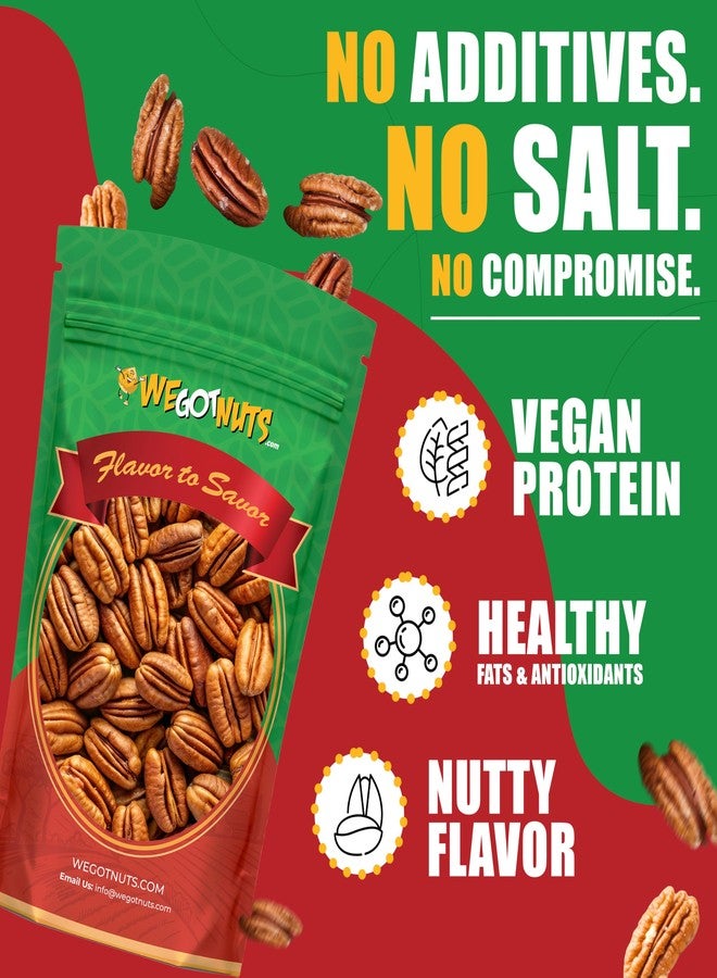 We Got Nuts Two Pounds Of Pecans Raw, Whole, Shelled, Raw, Natural, No Preservatives Added, Non-GMO, NO PPO, 100% Natural We Got Nuts - Image 3