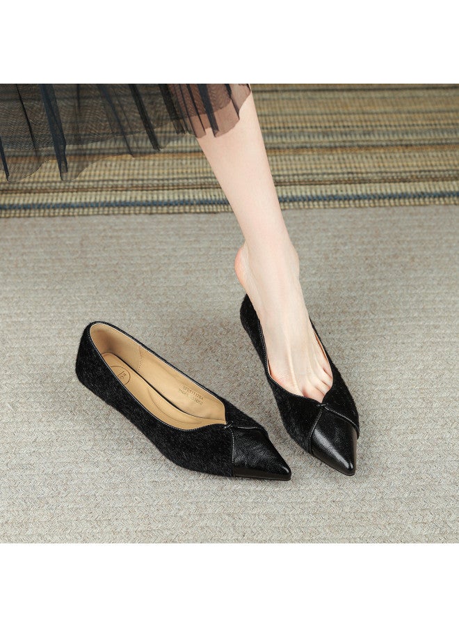 SAFIYA Saturday's Spring/autumn 2025 New Fashion Shoes, Women's Comfortable Low-cut Flats, Elegant And Non-tiring Footwear - Image 2