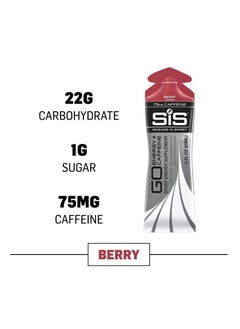 SIS GO ENERGY GEL + CAFFINE - BERRY - 60ML  - Image 2