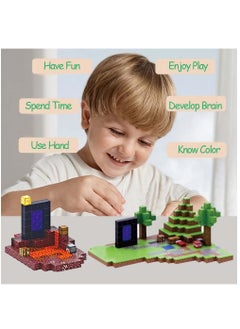 Minecraft Game Magnetic Building Blocks with Random Game Character Models,  Children's Educational Game Accessories,  Miniature World Building Toys Cube Construction,  Puzzle Building Block Family Par - pzsku/ZF6CEB11D73C408E84F58Z/45/_/1717570405/cf5d45df-a38a-4745-8ac1-3ef303096a07