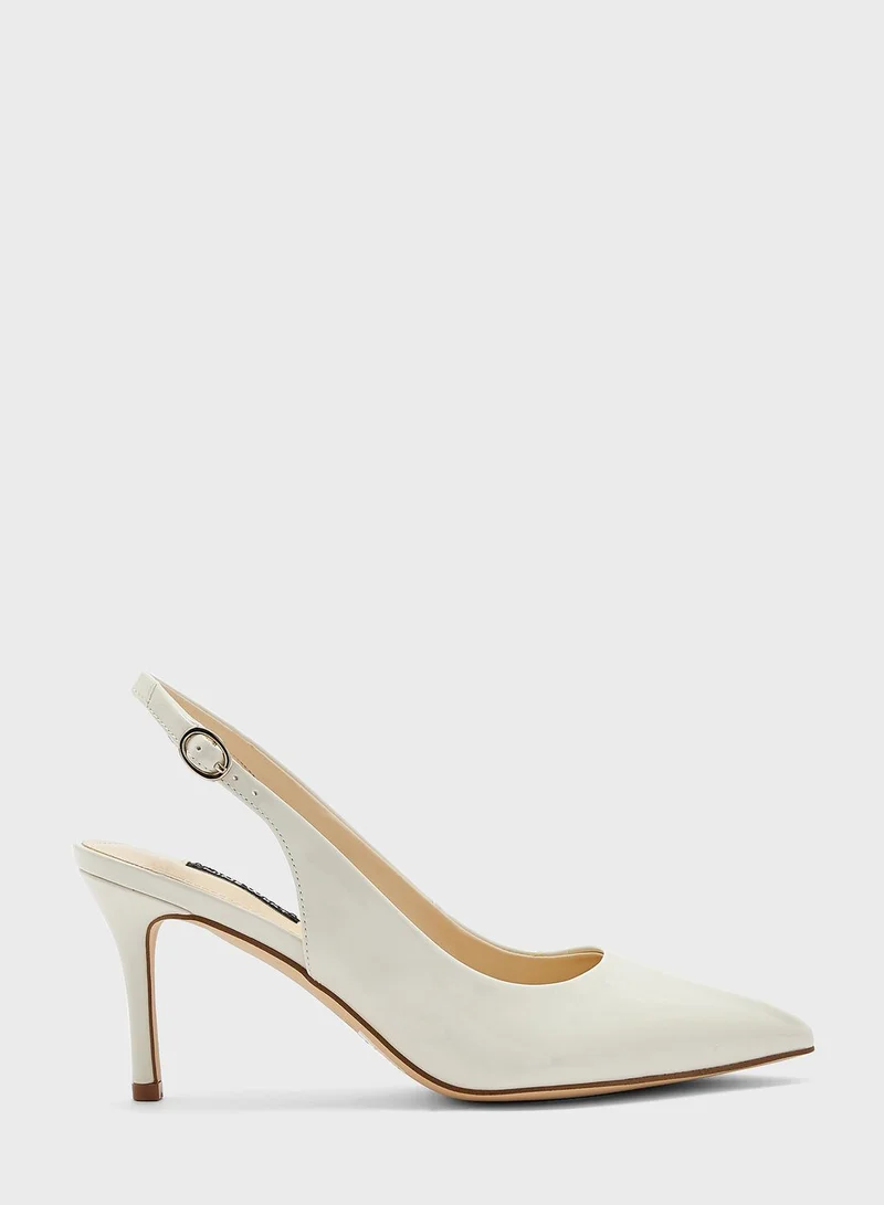 NINE WEST Pointed Toe Low Heel Pumps