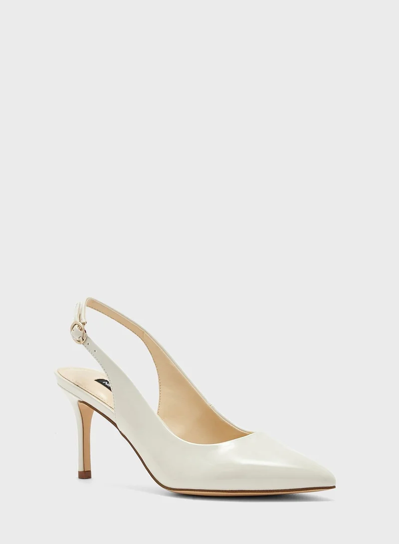 NINE WEST Pointed Toe Low Heel Pumps