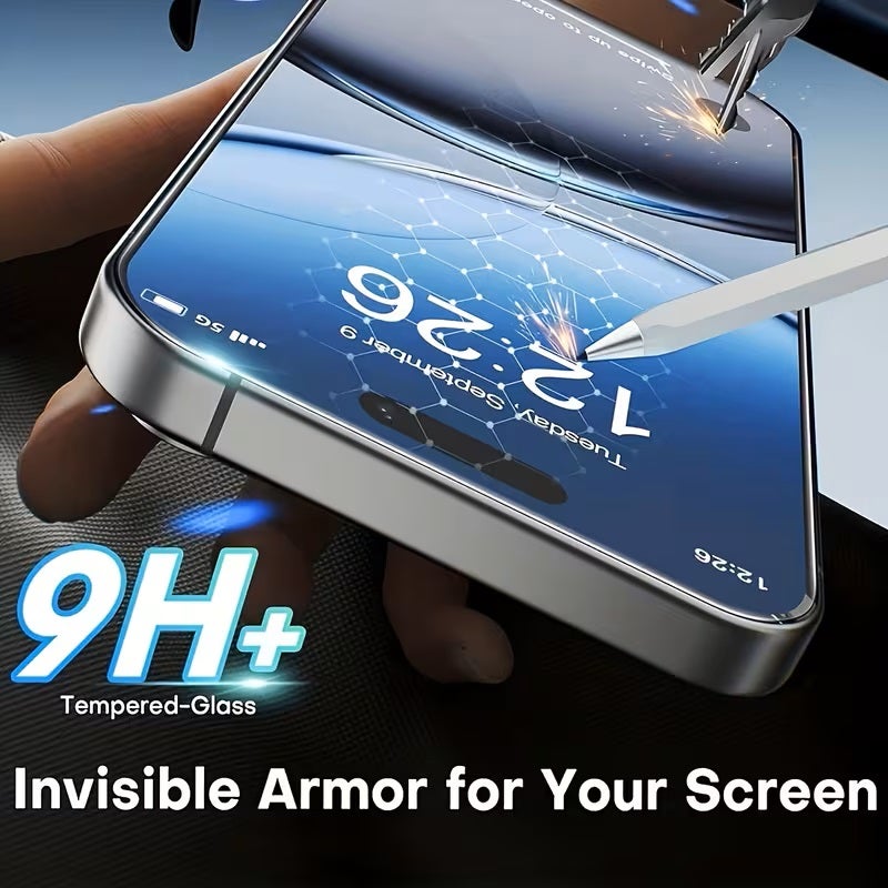 RYN Tempered Glass Screen Protector for iPhone 12 - Image 5
