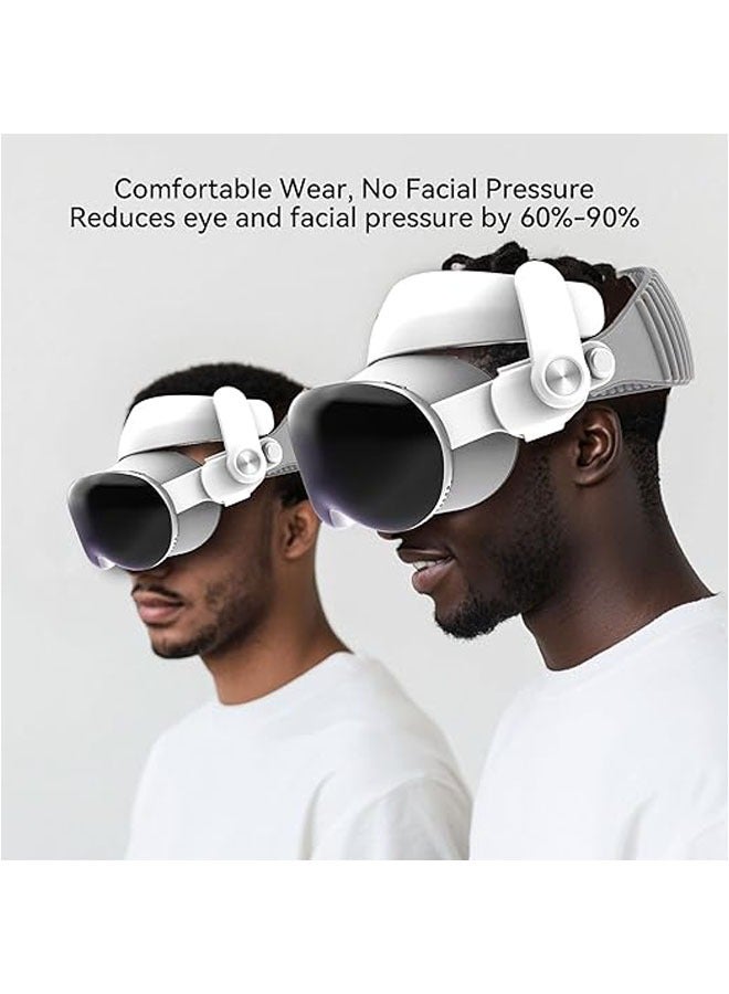 General Apple Vision Pro-compatible headband, Comfort Stress Relief Headband for Vision Pro, Enhanced, reduces pressure on the face  - Image 2