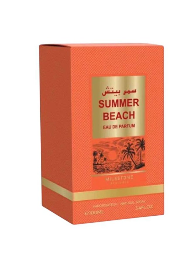 Milestone Summer Peach Unisex EDP 100ml - Image 4