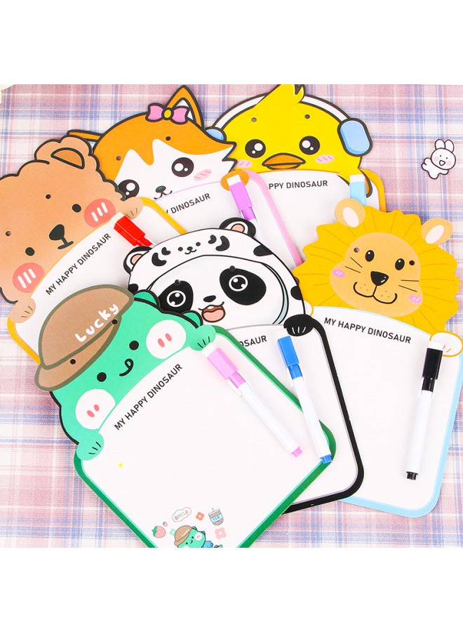 Cartoon Erasable Drawing Board Children Graffiti Message Board Kindergarten Cute Small Gift Student Whiteboard Stationery - Image 3