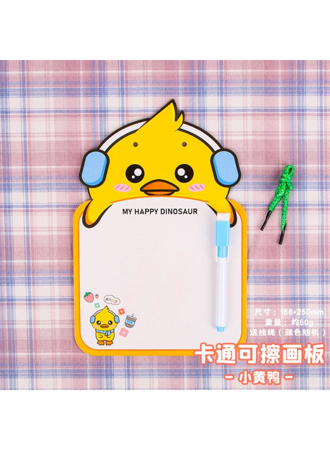 Cartoon Erasable Drawing Board Children Graffiti Message Board Kindergarten Cute Small Gift Student Whiteboard Stationery - Image 1
