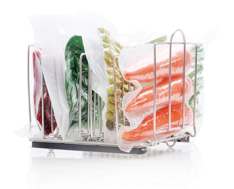 EVERIE EVERIE Sous Vide Container 12 Quarts with Universal Silicone Lid and Sous Vide Rack Compatible with Anova All Models, Anova Nano, Chefsteps Joule, Instant Pot, Wancle Sous Vide Cookers  - Image 4