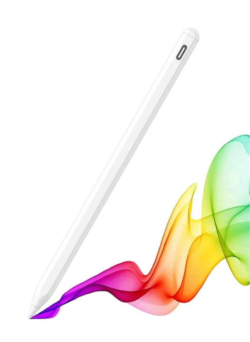 ELTRAZONE Stylus Pen for Apple iPad Pro Pencil 5th Generation 12.9/11 2021, iPad 10th/9th/8th/7th/6th, iPad Air 5th/4th/3rd Generation, iPad Pro 6th/5th/4th/3rd, iPad Mini 6/5th Compatible 2018-2022 Apple iPad - Image 1