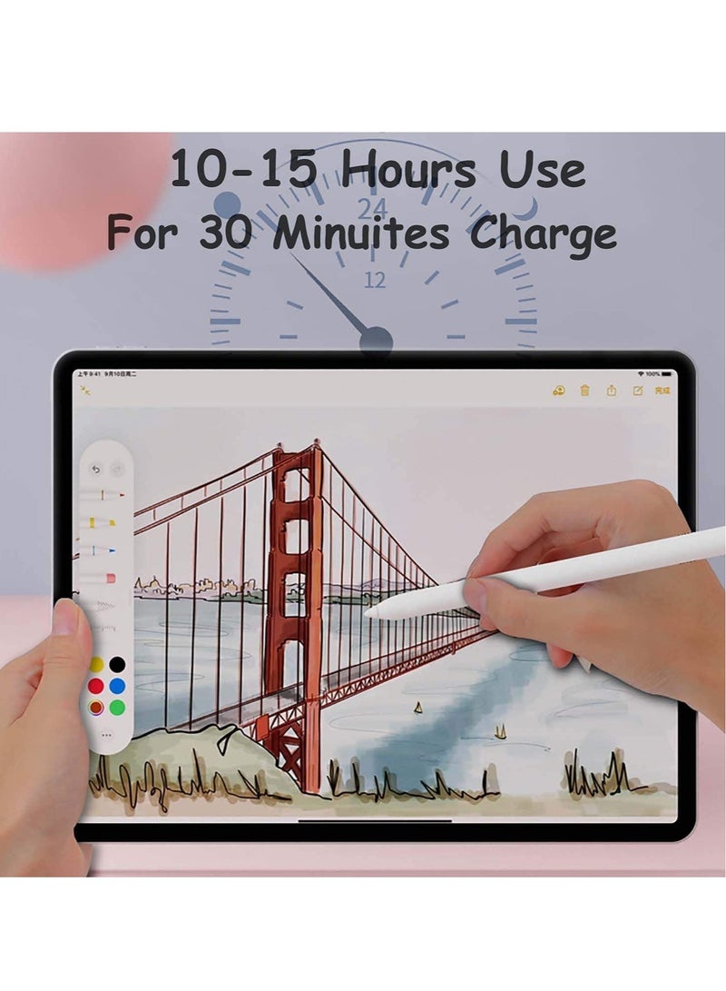 ELTRAZONE Stylus Pen for Apple iPad Pro Pencil 5th Generation 12.9/11 2021, iPad 10th/9th/8th/7th/6th, iPad Air 5th/4th/3rd Generation, iPad Pro 6th/5th/4th/3rd, iPad Mini 6/5th Compatible 2018-2022 Apple iPad - Image 5