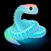 Binvin 3D Printed AnimalsSnake Viper3D Printed Snake Toys Articulated Snake 3D Printed Animals Animal Model Ornaments Creative Funny Toy Festival Gift for Frends Luminous Rainbow 24Inch - Image 2