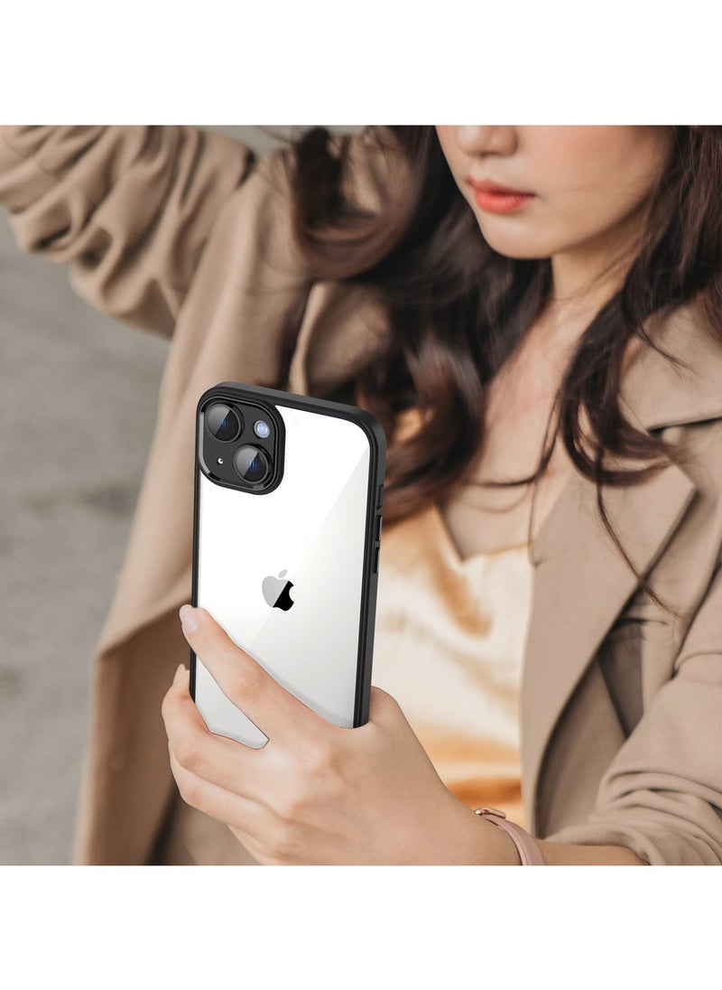 Generic - Bumper Protective Case for Iphone 14 Silicone TPU Bumper Ultra Durable Ultra-Safe Camera Optimum Solution Black - Image 1